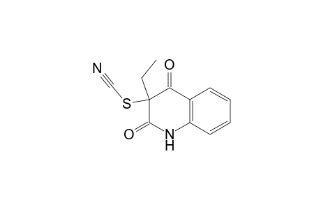 3-Ethyl-1,2,3,4-tetrahydro-2,4-dioxoquinolin-3-yl Thiocyanate