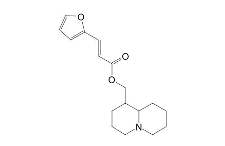 2-Propenoic acid, 3-(2-furanyl)-, (octahydro-2H-quinolizin-1-yl)methyl ester