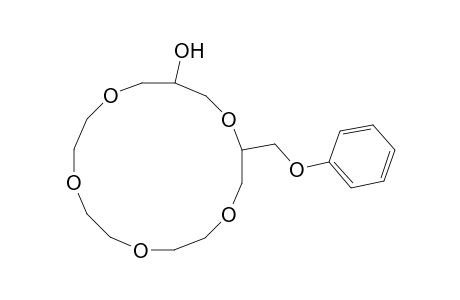 1,4,7,10,13-Pentaoxacyclohexadecan-15-ol, 2-(phenoxymethyl)-