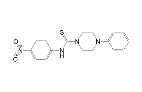 N-(4-nitrophenyl)-4-phenyl-1-piperazinecarbothioamide