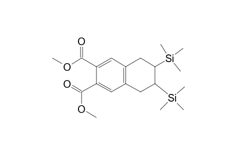 2,3-Naphthalenedicarboxylic acid, 1,2,3,4-tetrahydro-6,7-bis(trimethylsilyl)-, dimethyl ester