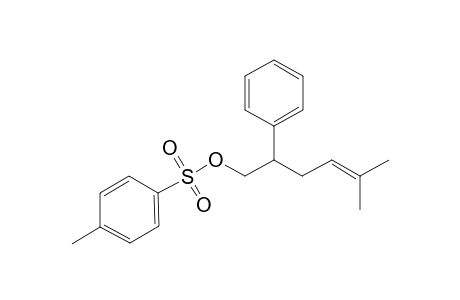 (5-methyl-2-phenyl-hex-4-enyl) 4-methylbenzenesulfonate