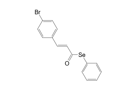 (E)-3-(4-bromophenyl)-2-propeneselenoic acid Se-phenyl ester