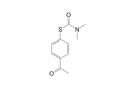 S-(4-acetylphenyl) N,N-dimethylcarbamothioate