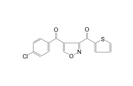 Isoxazole, 4-(4-chlorobenzoyl)-3-(2-thenoyl)-