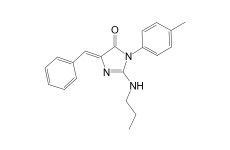 4-Benzylidene-2-(propylamino)-1-p-tolyl-1H-imidazol-5(4H)-one