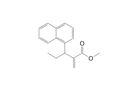 Methyl 2-methylene-3-(1-naphthyl)pentanoate