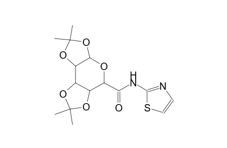 (3aR,5S,5aR,8aS,8bR)-2,2,7,7-tetramethyl-N-(thiazol-2-yl)tetrahydro-3aH-bis([1,3]dioxolo)[4,5-b:4',5'-d]pyran-5-carboxamide