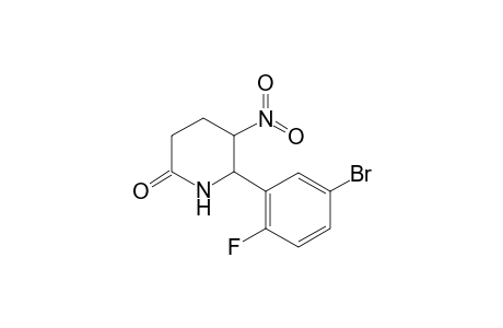 6-(5-Bromo-2-fluoro-phenyl)-5-nitro-piperidin-2-one