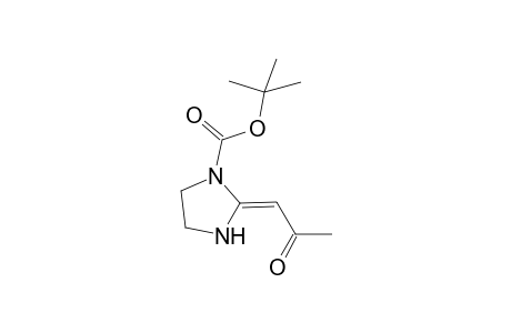 (2E)-2-(2-oxopropylidene)-1-imidazolidinecarboxylic acid tert-butyl ester