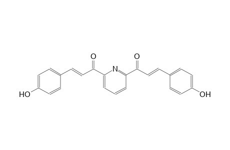 (2E)-3-(4-hydroxyphenyl)-1-{6-[(2E)-3-(4-hydroxyphenyl)-2-propenoyl]-2-pyridinyl}-2-propen-1-one