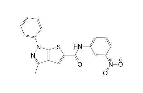 1H-thieno[2,3-c]pyrazole-5-carboxamide, 3-methyl-N-(3-nitrophenyl)-1-phenyl-