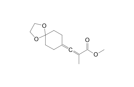 3-(1,4-dioxaspiro[4.5]decan-8-ylidene)-2-methyl-2-propenoic acid methyl ester
