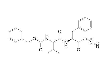 (N-Benzyloxycarbonyl-L-valyl-L-phenylalanyl)diazomethane