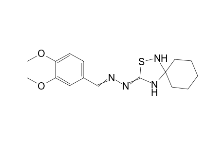 5-(3,4-Dimethoxybenzylidenhydrazono)-3,3-pentamethylen-1,2,4-thiadiazolidine