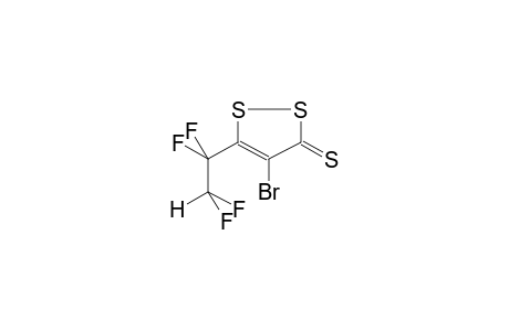 4-BROMO-5-(1,1,2,2-TETRAFLUOROETHYL)-1,2-DITHIOLEN-3-THIONE
