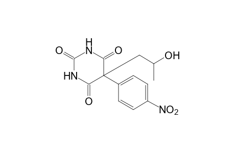 5-(2-hydroxypropyl)-5-(p-nitrophenyl)barbituric acid