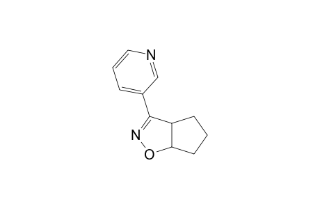 3-PYRIDIN-3-YL-4,5,6,6A-TETRAHYDRO-3AH-CYCLOPENTA-[D]-ISOXAZOLE