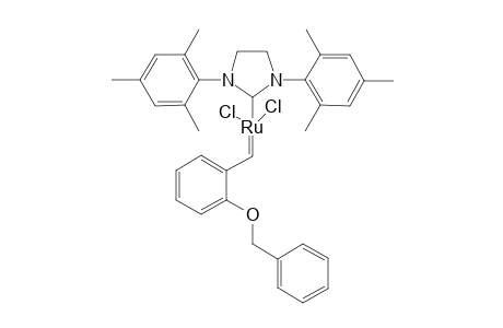 (2-(benzyloxy)benzylidene)(1,3-dimesitylimidazolidin-2-yl)ruthenium(V) chloride