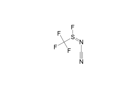 (fluoro-(trifluoromethyl)-$l^{4}-sulfanylidene)cyanamide