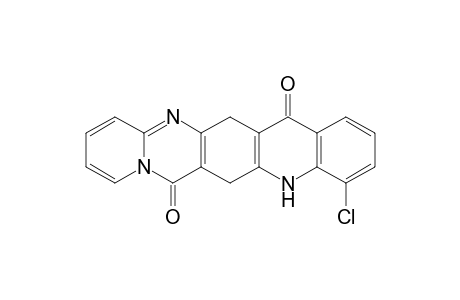 4-chloro-6,14-dihydro-5H-pyrido[1',2':1,2]pyrimido[4,5-b]acridine-7,15-dione