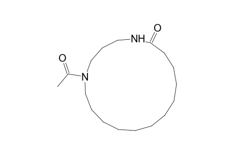 1,5-Diazacycloheptadecan-6-one, 1-acetyl-