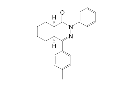 cis-2-phenyl-4-(p-tolyl)-4a,5,6,7,8,8a-hexahydrophthalazin-1-one