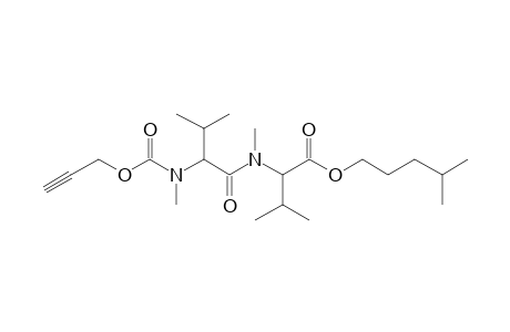 Valylvaline, N,N'-dimethyl-N'-propargyloxycarbonyl-, isohexyl ester