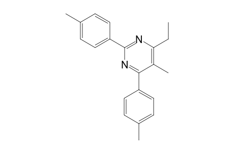 4-ethyl-5-methyl-2,6-dip-tolylpyrimidine