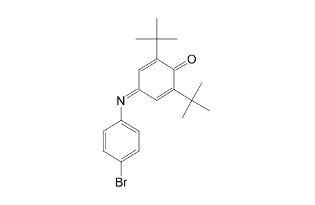 N-(p-BROMOPHENYL)-2,6-DI-tert-BUTYL-p-BENZOQUINONE IMINE