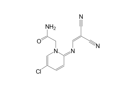 2-((2Z)-5-chloro-2-{[(Z)-2,2-dicyanoethenyl]imino}pyridinyl)acetamide