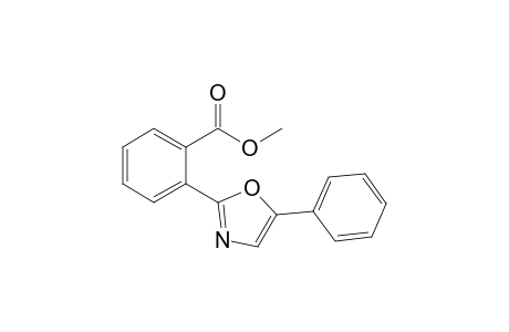 2-(5-phenyl-2-oxazolyl)benzoic acid methyl ester
