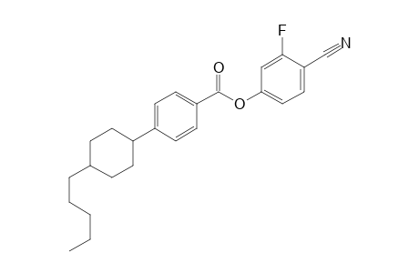 4-cyano-3-fluorophenyl 4-(4-pentylcyclohexyl)benzoate