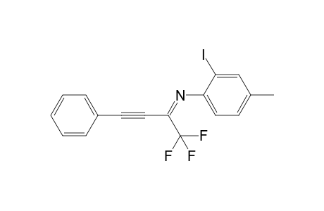 2-Iodo-4-methyl-N-(1,1,1-trifluoro-4-phenylbut-3-yn-2-ylidene)aniline