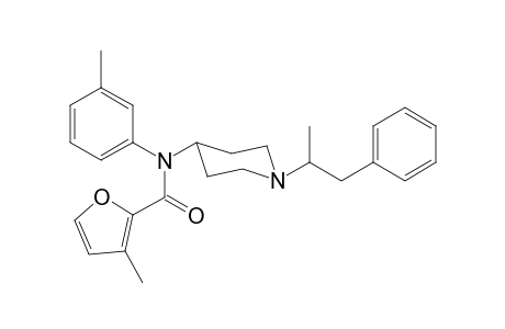 3-Methyl-N-3-methylphenyl-N-[1-(1-phenylpropan-2-yl)piperidin-4-yl]furan-2-carboxamide