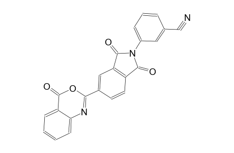 benzonitrile, 3-[1,3-dihydro-1,3-dioxo-5-(4-oxo-4H-3,1-benzoxazin-2-yl)-2H-isoindol-2-yl]-