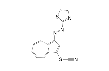 2-(1,3-THIAZOL-2-YLDIAZENYL)-AZULEN-1-YL-THIOCYANATE