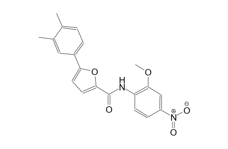 5-(3,4-dimethylphenyl)-N-(2-methoxy-4-nitrophenyl)-2-furamide