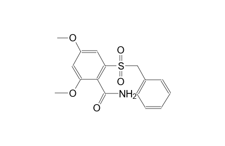 2-(benzylsulfonyl)-4,6-dimethoxybenzamide