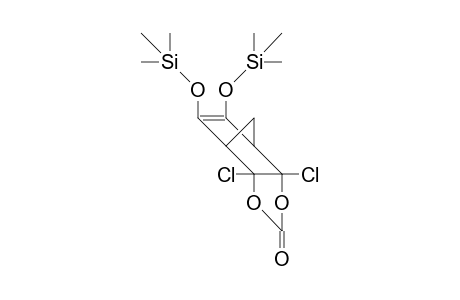 2,3-Dichloro-5,6-bis(trimethylsilyloxy)-bicyclo(2.2.1)hept-5-ene-2,3-diol carbonate