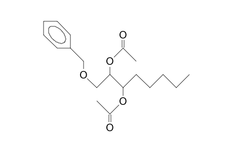 2,3-Diacetoxy-1-benzyloxy-octane