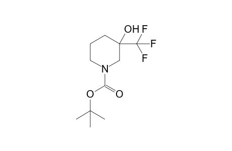 tert-Butyl 3-(trifluoromethyl)-3-hydroxypiperidin-1-carboxylate