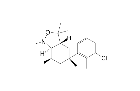 rac-(3aR,5R,7R,7aR)-5-(3-chloro-2-methylphenyl)-1,3,3,5,7-pentamethyloctahydrobenzo[c]Isoxazole