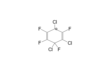 1,2,4-TRICHLOROTETRAFLUOROBENZOLONIUM CATION