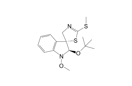 trans-(??)-1-Methoxyspirobrassinol tert-butyl ether