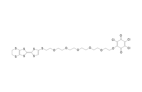 2,3,5-Trichloro-6-[2-(2-{2-[2-(2-{2-[2-(5,6-dihydro-[1,3]dithiolo[4,5-b][1,4]dithiin-2-ylidene)-[1,3]dithiol-4-ylsulfanyl]-ethoxy}-ethoxy)-ethoxy]-ethoxy}-