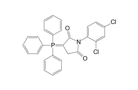 N-(2,4-dichlorophenyl)-2-(triphenylphosphoranylidene)succinimide