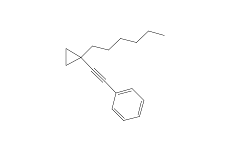 ((1-hexylcyclopropyl)ethynyl)benzene