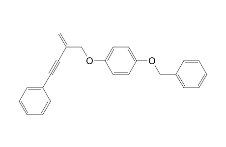1-Benzyloxy-4-(2-methylene-4-phenyl-but-3-ynyloxy)benzene