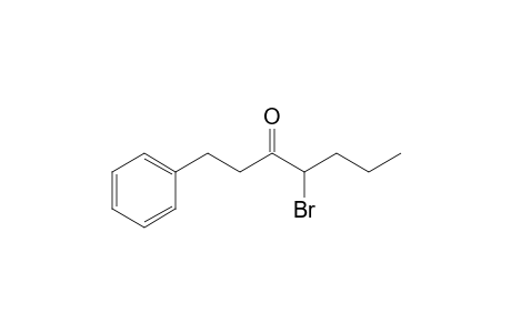 4-Bromo-1-phenyl-3-heptanone